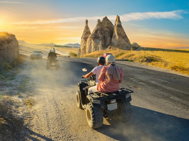 ATV quad bikes on Cappadocia trails