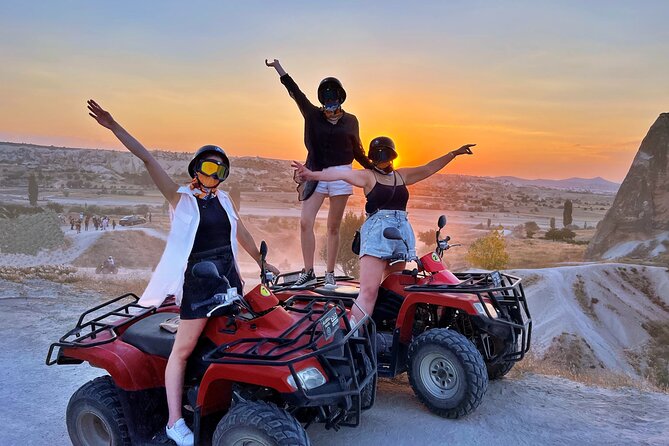 Quad bike adventure through fairy chimneys